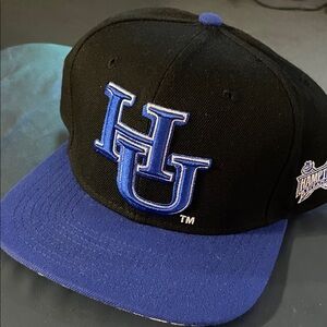 Black and Blue HU Cap